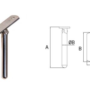 Soporte BG-Flat inclinado